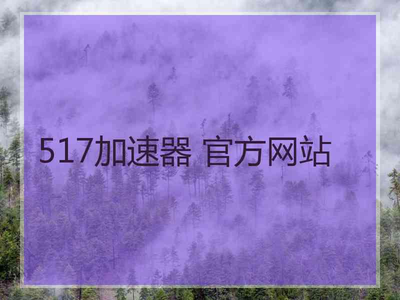 517加速器 官方网站