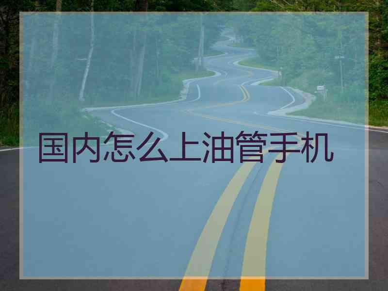 国内怎么上油管手机