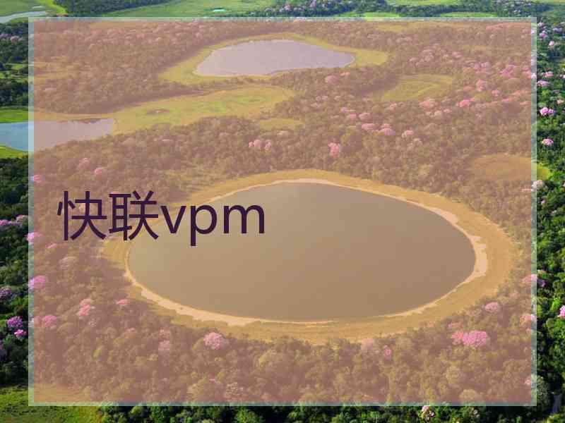 快联vpm