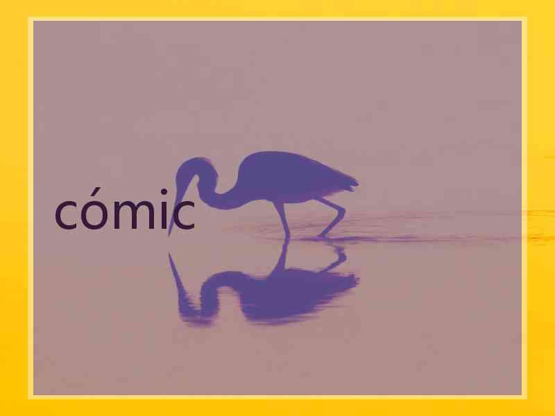 cómic