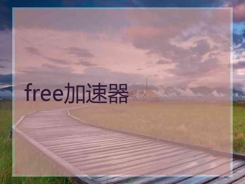 free加速器