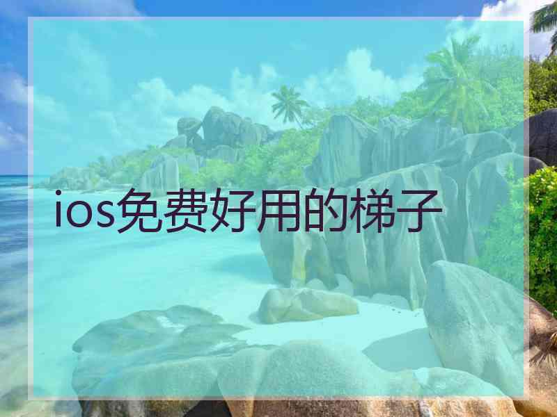 ios免费好用的梯子