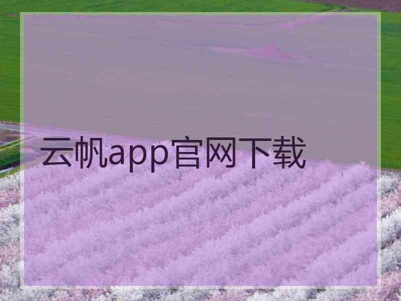 云帆app官网下载