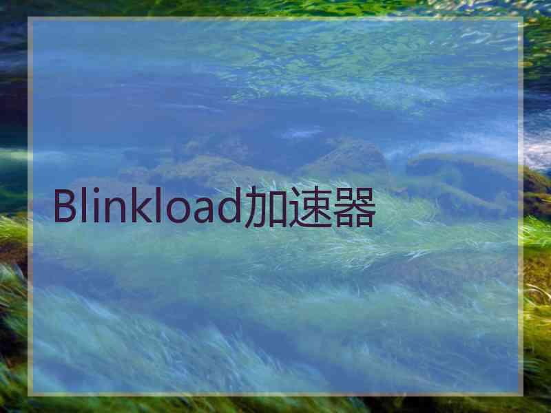 Blinkload加速器