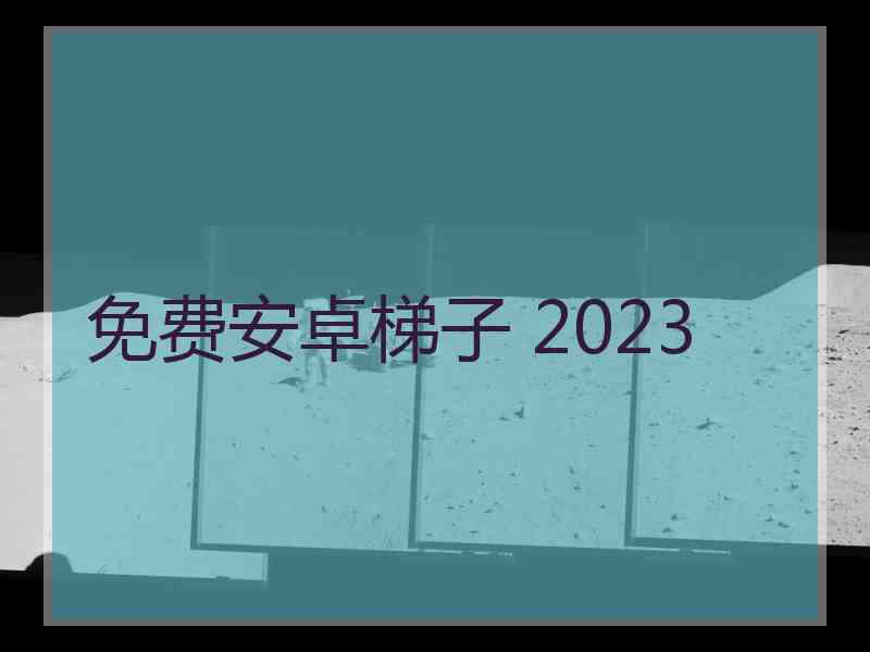 免费安卓梯子 2023