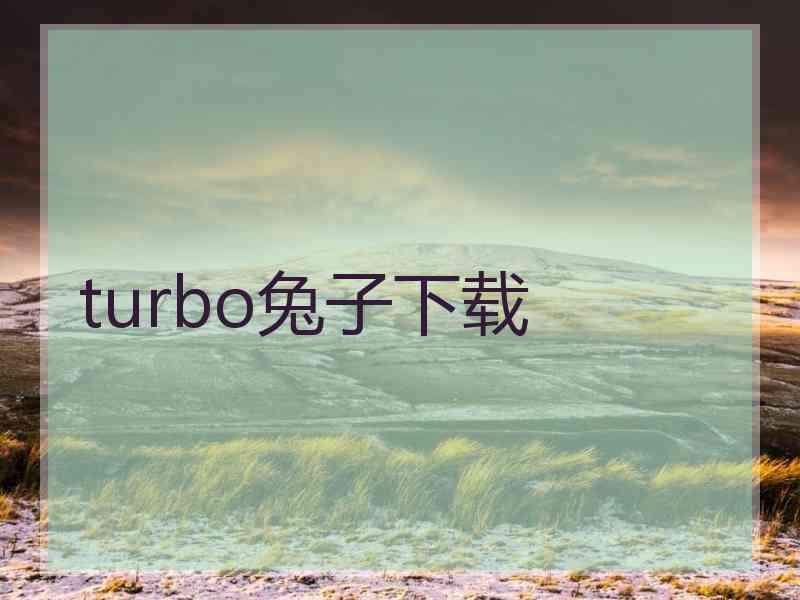 turbo兔子下载