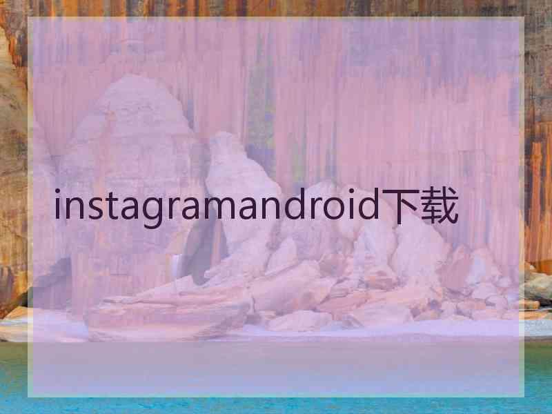 instagramandroid下载