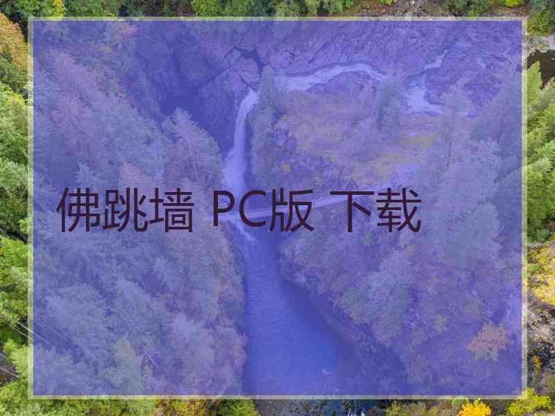 佛跳墙 PC版 下载