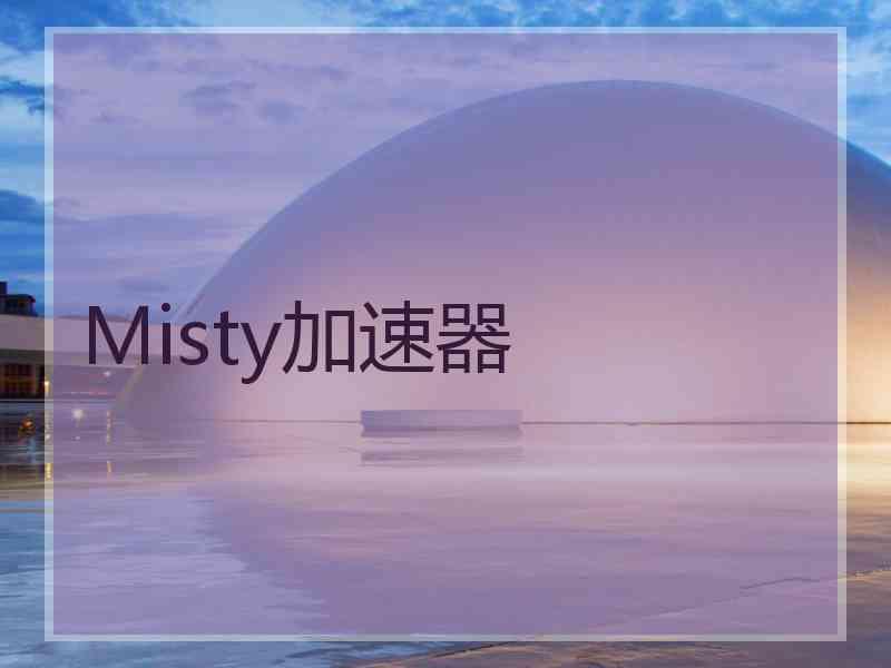 Misty加速器