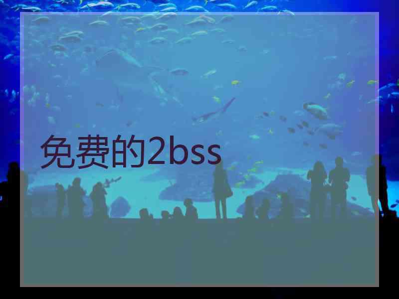 免费的2bss