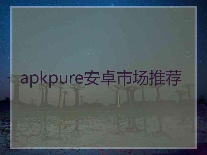 apkpure安卓市场推荐