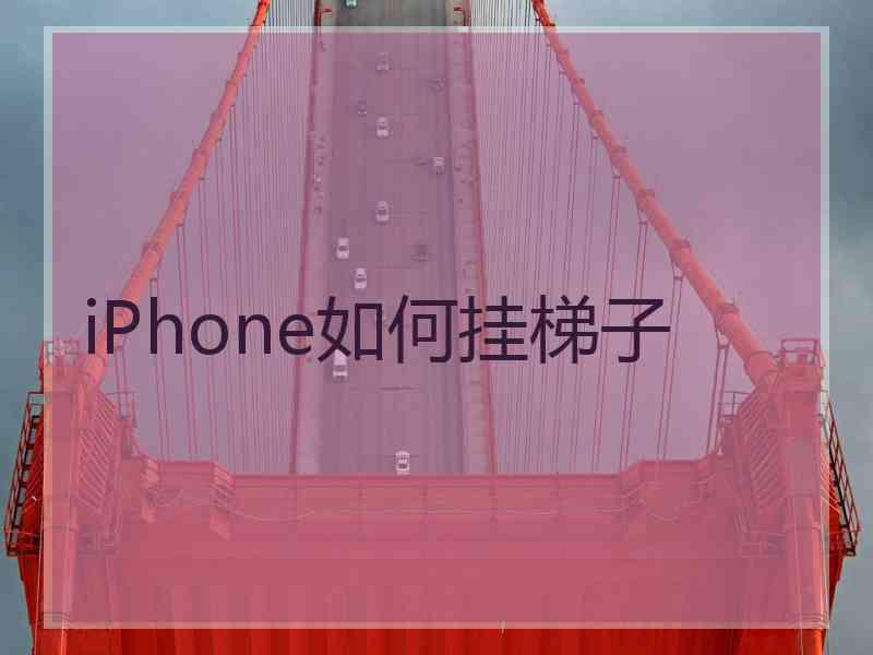 iPhone如何挂梯子